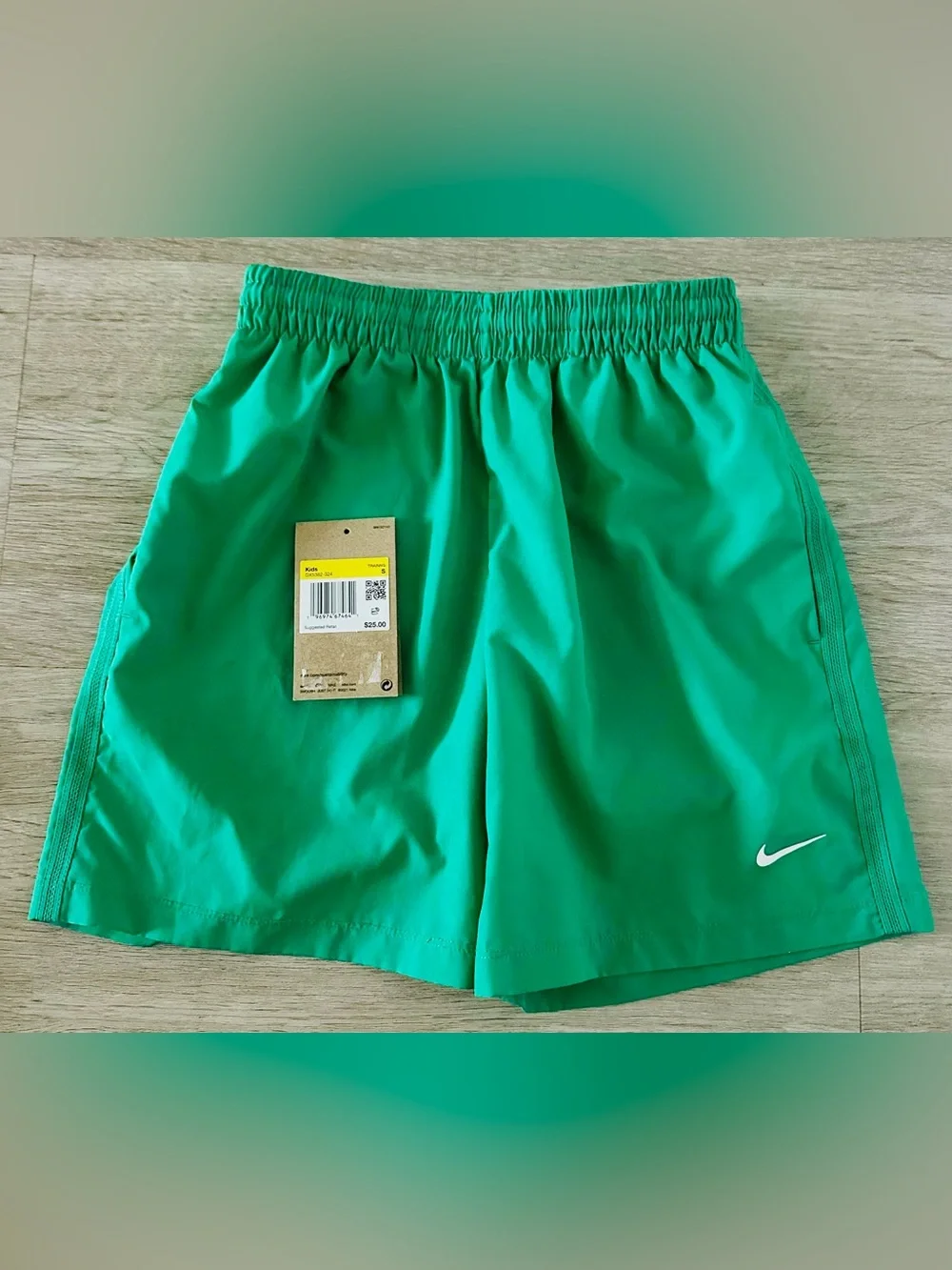 TWO (2) NIKE DRI-Fit Woven Boys’ Shorts, Size Small